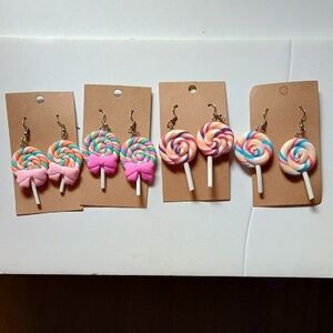 Colorful Lollipop Earrings
